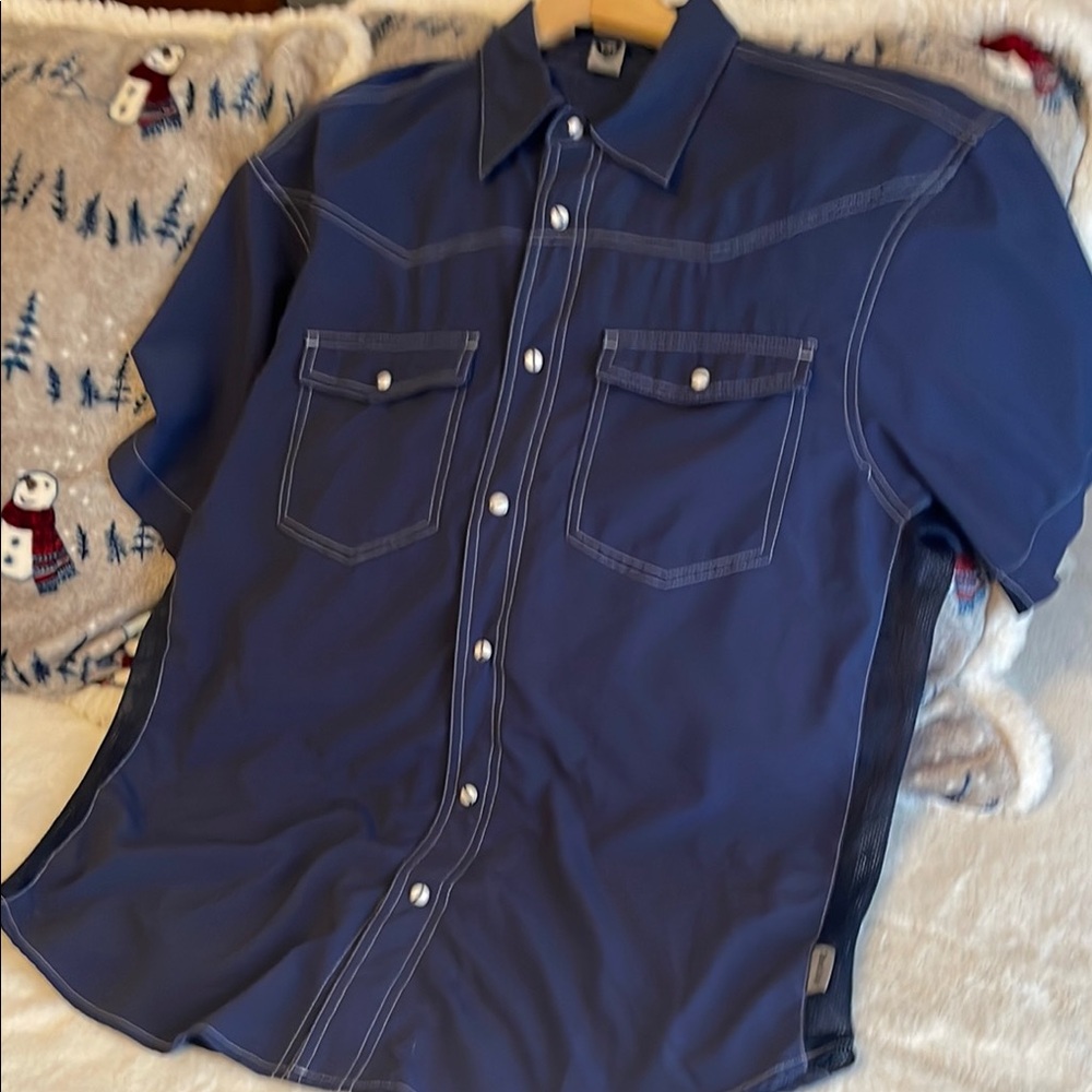 Men's Navy Blue Shirt
